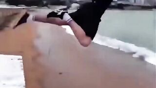 Expectation Vs Reality: Beach Flip Edition