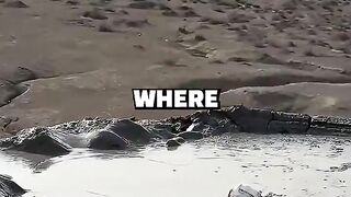 This is One of the Only Places Where Mud Catches Fire