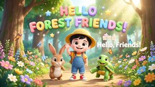 Who Is Fast Who Is Slow 🐢🐇 | Fun Animal Learning for Kids | kidz nova learning