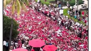 Para Viking telah mengambil alih Miami Beach