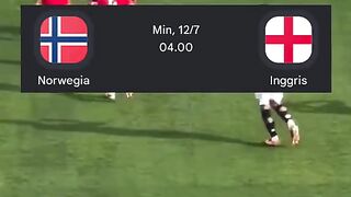Norwegia🇳🇴 vs Inggris🇬🇧