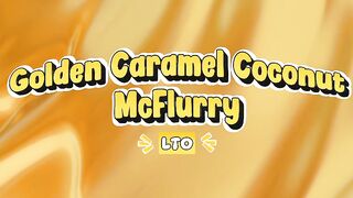 Golden Mcflurry ice cream