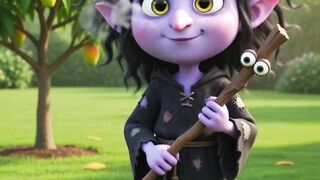‎Jadui Churail Lila Ne Ugaya Magical Mango Tree 🥭✨ Cute Cartoon Story ‎reels #viralreels #aianimation #VegetableStory #storie
