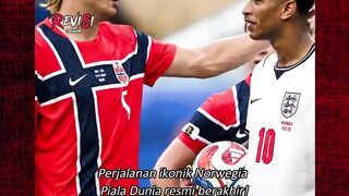Norwegia & Haaland Dipulangin Inggris dari Piala Dunia! 😳💔