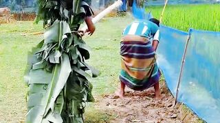 😱 কাজ করতে গিয়ে হঠাৎ মার খেল!  😲  Bangla Shorts