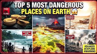 Top 5 Most Dangerous Places on Earth 😱