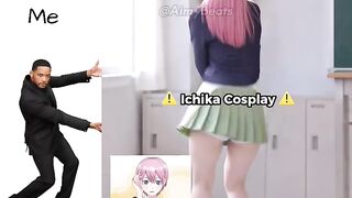 Dom Dom Dom _ Cosplay Ichika Nakano 😍 | Quintessential #shorts #dance