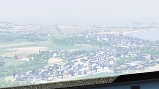 ✈️Toliss A319 EastJet | Landing At Ronaldsway Airport | XPlane12