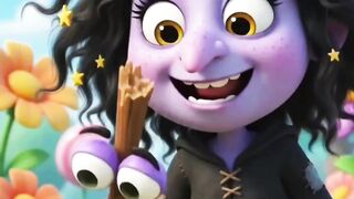 ¡La Sorpresa Mágica del Mango de Lila la Bruja! 🧙‍♀️🥭 Dibujos Animados para Niños #viralreels #aianimation #stories ‎ ‎