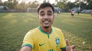 🔥 Brazil Fan Vlog ⚽ মাঠে যা হলো বিশ্বাস করবেন না! 😱 | Funny Football Shorts