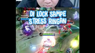 Lagi-lagi Cadera di-lock terus sampai stres ringan.