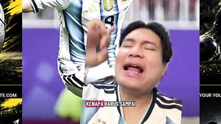 Lagi lagi argentina harus susah payah untuk menang