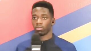 Ousmane Dembélé dan Antoine Griezmann membentuk sistem pendukung serangan di balik terobosan Kylian