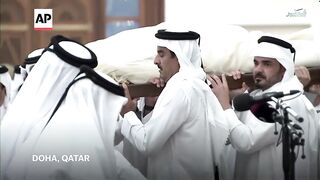 Qatar holds funeral for former Emir Sheikh Hamad bin Khalifa Al Thani