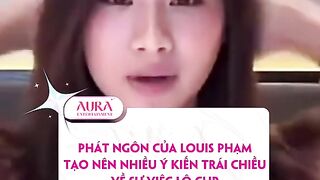 @Link% Louis Phạm lên tiếng ngay trong đêm về việc lộ clip nhạy ...