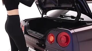 2001 Nissan Skyline GTR Nismo in midnight purple iii japspec