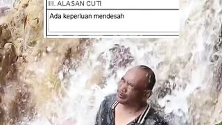 Ngajuin cuti malah typo