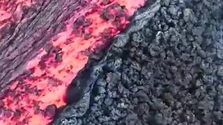 Horrible Fire In Mount Etna, Italy #italy #eruption