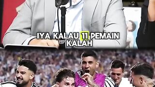kalau 11 vs 11 kalah itu argentina!! #coachjustin #ferryirwandi #podcast #sepakbola #fyp