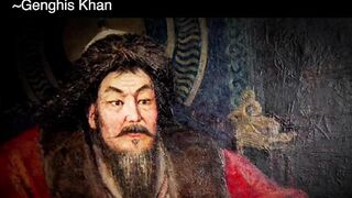 Gunakan kutipan yang powerful dari Genghis Khan