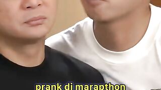 MOMENT LUCU PRANK DI MARAPTHON