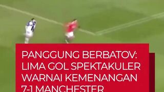303VIP | Berbatov Menggila! Lima Gol ke Gawang Blackburn