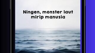 🌌👤 Monster Laut yang Terlalu “Manusia”