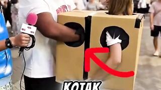 Gadis Jepang dengan Kotak Misterius. #shorts 2