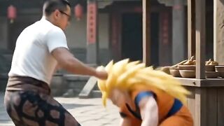 AI Created an Epic Fight with Goku!