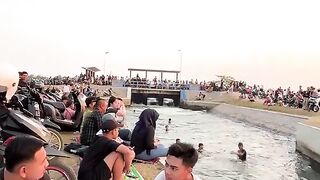 Hiburan di sore hari