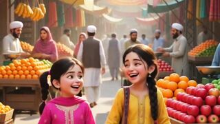 ‎Nazo aur Sakeena Ki Aam Ki Shopping 😂 , Pakistani Bazaar Mein Masti, Animated Cartoon #reels
