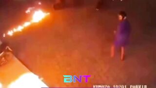 Norak! Usai Nobar, Gangster Kebumen Lempar Molotov ke Ekspedisi