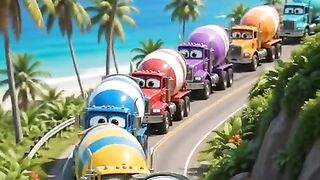 Amazing Truck Convoy on the Highway | Heavy Trucks in Action ⭐