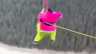 Unexpected Slip Caught on Camera! 😲