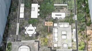 Elegant White Wood House Design: Satisfying 3D Architecture Animation