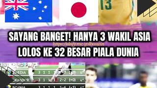 🔥 3 Wakil Asia Lolos ke 32 Besar Piala Dunia 2026! Australia, Jepang & Iran Siap Buat Kejutan!