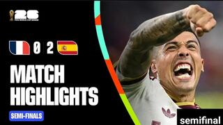 Highlights _ France 0-2 Spain _ FIFA World Cup 2026TM Semi-Finals
