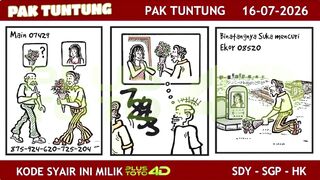 🔮 Kode Syair Pak Tuntung - Kamis, 16 Juli 2026 🔮