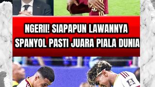 2 Alasan Spanyol pasti juara piala dunia 2026