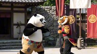 Panda vs Tiger Ninja... Who Wins?