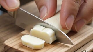 Miniature Mozzarella Sticks Crispy Cheese Pull  Tiny Cooking ASMR in 8K #Shorts