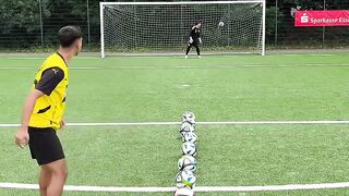 Entraînement tir au but