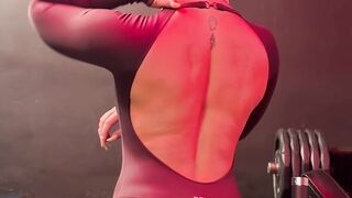 To firm up your buttocks, heat them over a flame.