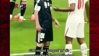 Ini yang dikatakan Bellingham ke Messi pas ribut bareng 😳😨