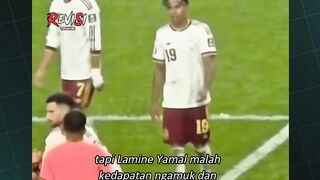 Yamal ngamuk ke wasit usai ngalahin Prancis dan alasannya sangat mengejutkan 😳😨