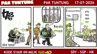 🔮 Kode Syair Pak Tuntung - Jumat, 17 Juli 2026 🔮