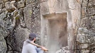 Secret Room Inside the Cliff