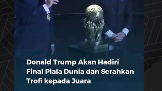 Donald Trump akan menghadiri final Piala Dunia antara Spanyol dan Argentina