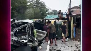 Kecelakaan Beruntun di Sibolangit, 2 Tewas-7 Luka-luka
