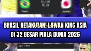 Brasil Kokoh di Puncak, Jepang Tak Terkalahkan! Duel Raksasa Menuju 32 Besar Piala Dunia 2026 🔥⚽